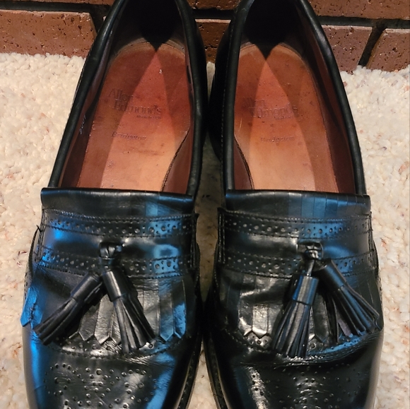 Allen Edmonds Bridgeton Black Slip-On Dress Loafer Shoes Size 9 1/2 D - Picture 2 of 16